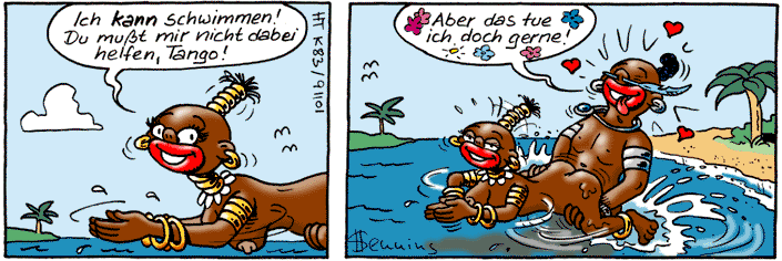 ich kann schwimmen